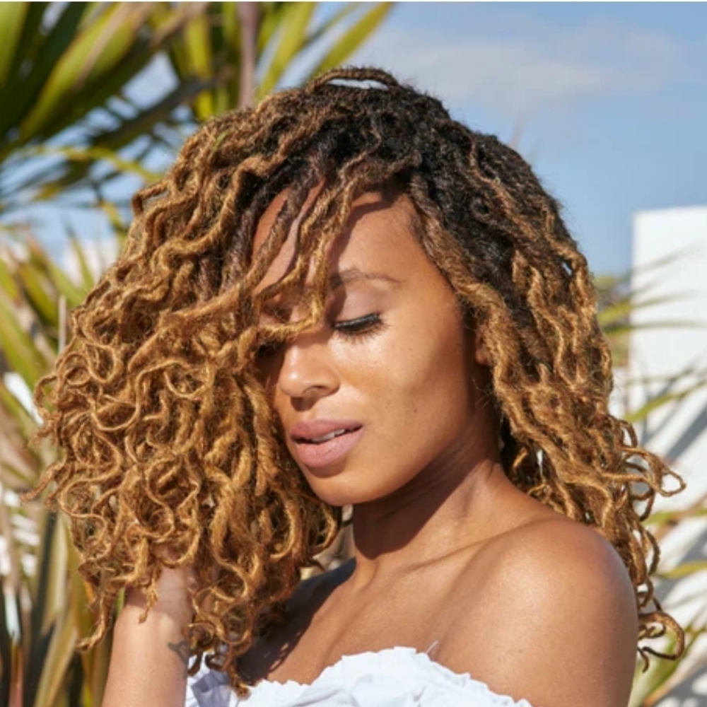 14" Ombre Crochet Loc Extensions by Boho Locs
